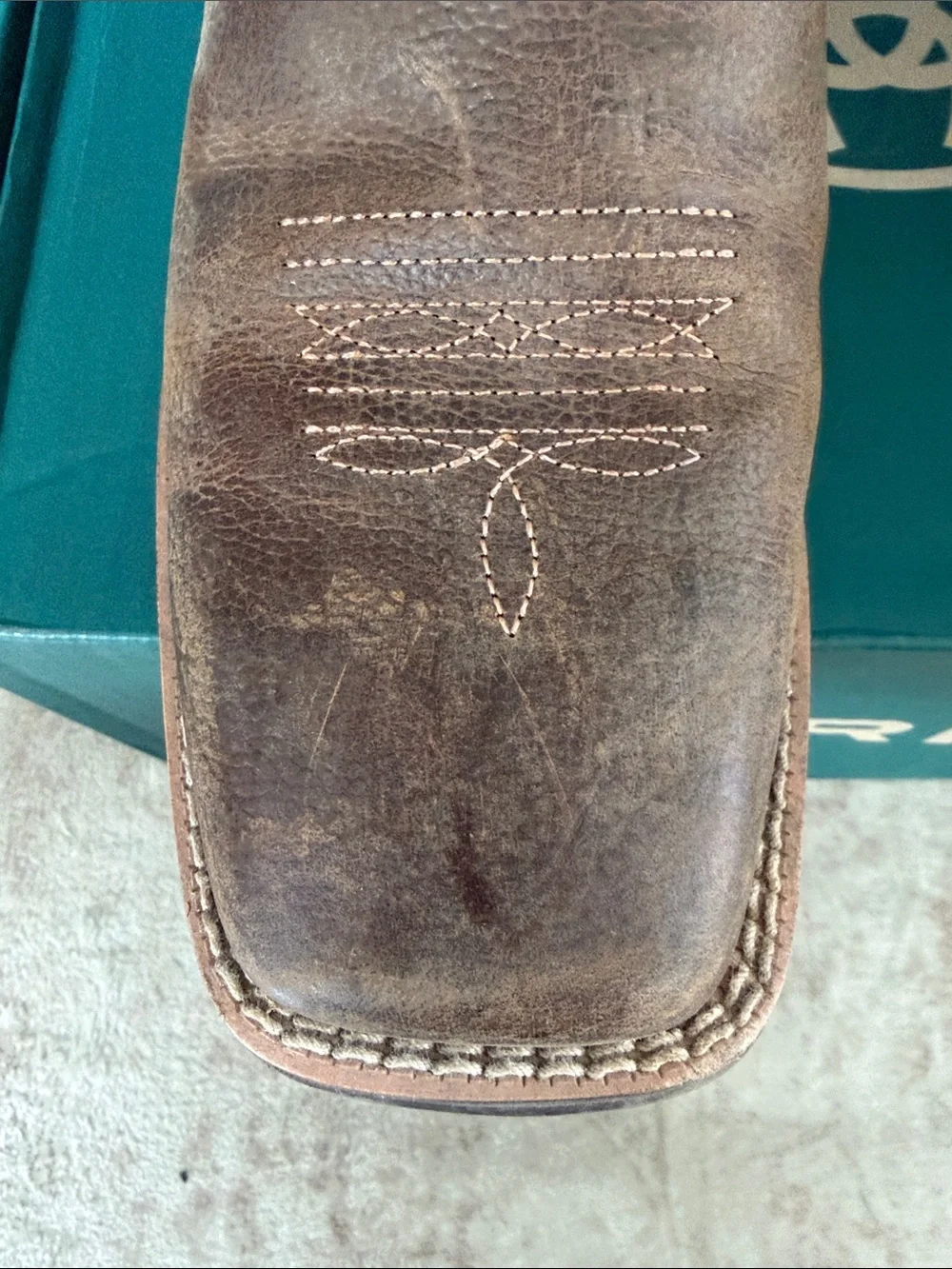 Ariat Kids Firecatcher Brown and Pink Western Cowgirl Boots